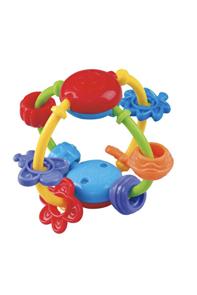 Krista Jucărie de dentiție pentru bebeluși cu suprafețe moi din silicon, +3 luni