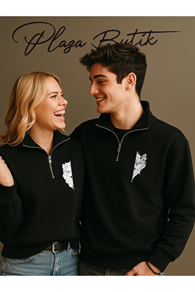 Plaza Butik Combinație pentru cuplu de iubitori, 3 fire, cu jumătate de fermo...