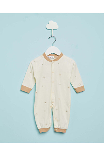 REDTAG بدلة نوم مطبوع بدب باللون البيج للأطفال