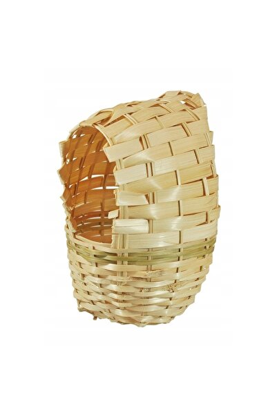 HAPPET Cușcă / Cuibă pentru păsări, HAPPET, L, 16 cm, Maro deschis