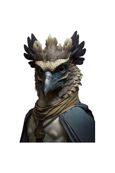 OEM Autocolant din vinil PVC cu portret de pasăre, bordură albă, 10 cm