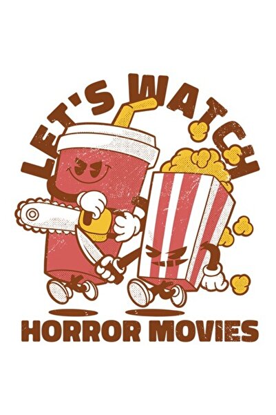 OEM Autocolant personalizat pentru iubitorii de filme horror, „Hai să ne uită...