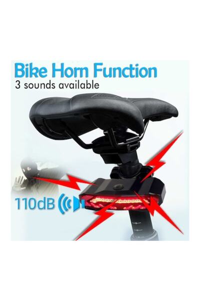 AMYMAT Bike & Motorcycle Anti-Theft Alarm, 110 dB, USB Rechargeable, Remote, IP65