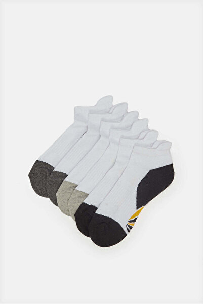 REDTAG Men Assorted Plain Fashion Terry socks