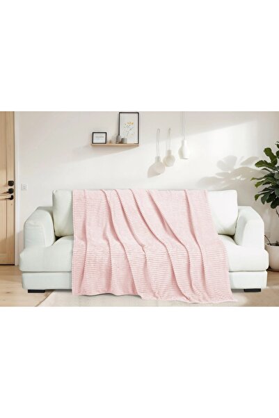 Myevilla Soft Textured Serra Pattern Plush Sofa Cover 180X220 cm