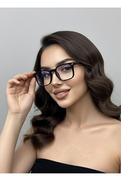 Makro Optik Women's Lenora Blue Light Protection Screen Glasses Black