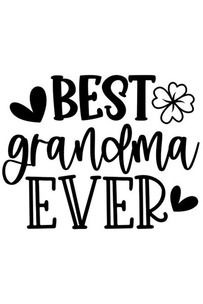 OEM Autocolant „Cea mai bună bunică din toate timpurile” (Bunica) din PVC, vi...