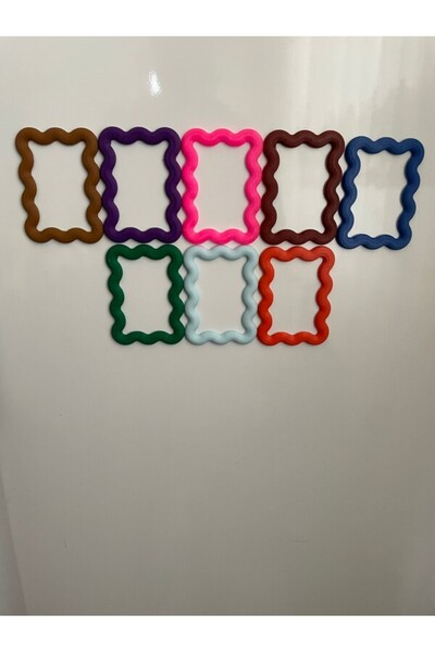 BaBaWoSs Buzdolabı Magnet Çerçeve Figürlü Yüksek Kaliteli Baskı 1 Adet Karışı...