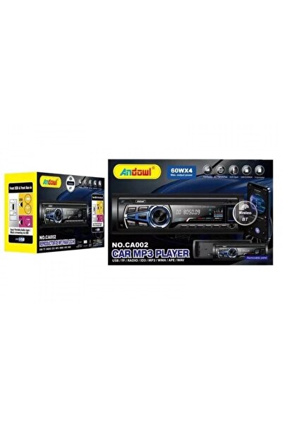 Mihai Car MP3 player Andowl CA002 radio BT USB AUX FM