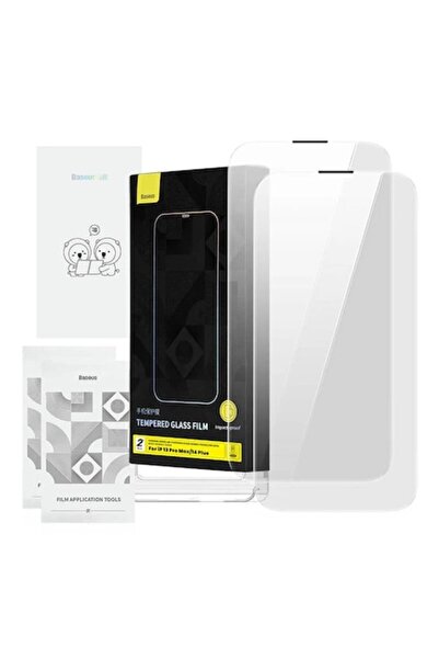 Baseus Corning Dust Filter Tempered Glass Screen Protector compatible with iPhone 13 Pro Max / 14 Pl