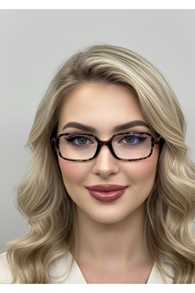 Makro Optik Women's Mabel Blue Light Protection Screen Glasses Leopard