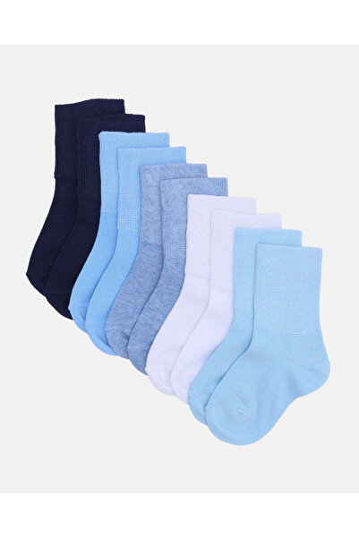 REDTAG Infant Boys Assorted Ankle-Length Socks Set (5 Pairs)