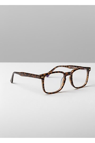 Makro Optik Women's Lenora Blue Light Protection Screen Glasses Leopard