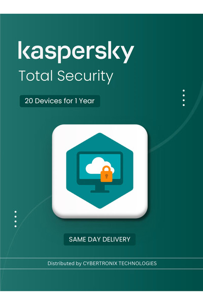 KASPERSKY Total Security | 20 Devices 1 Year | 2025 | Digital License | Same Day Delivery