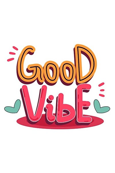 OEM Autocolant motivațional „Vibrații bune, energie bună, ambiții mari” – mul...