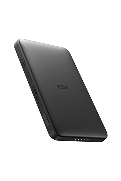 ESR Qi2 MagSlim Magnetic Powerbank 5000 mAh, 15W, Black, 14mm