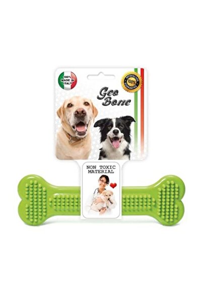 COBBYS PET Jucărie pentru câini GeoBone 6, cauciuc, 27,5 x 8,5 cm, verde