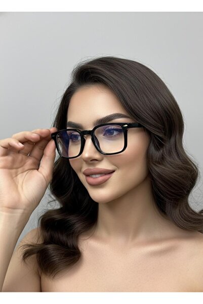 Makro Optik Women's Lenora Blue Light Protection Screen Glasses Black