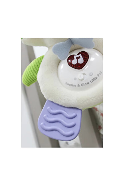 Krista Sensory plush toy for babies - Multicolored puppy with lights and sounds, 25 cm - Copy