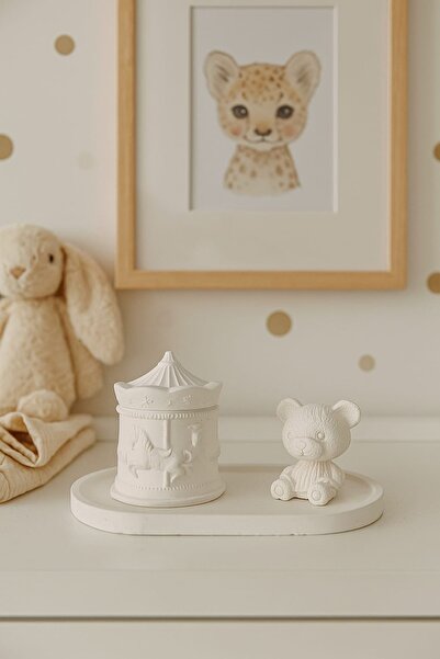 Sisay Home Bebek Odası Dekoru | Atlı Karınca ve Ayıcık Seti