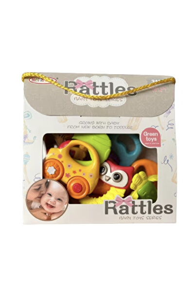 Krista Set of 11 soft silicone teething toys for teething babies