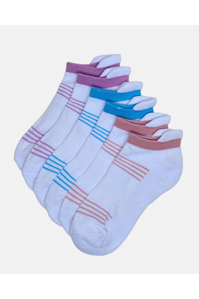 REDTAG جوارب نسائية متنوعة بطول الكاحل (3 أزواج)