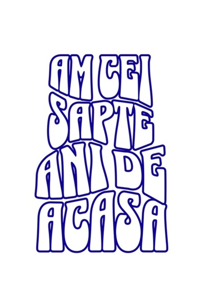 OEM Autocolant cu mesajul „Am trecut șapte ani de acasă” din PVC, vinil, 23 cm