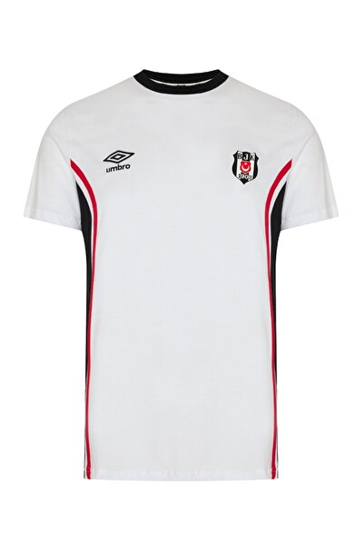 Beşiktaş Original Licensed Training White Crew Neck T-Shirt