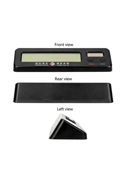 XL Suport numar telefon sau parcare temporara afisaj digital 11 (caractere ) alimentare Solara