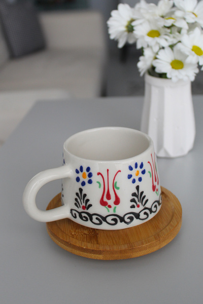 Inspire Ceramic Tile Patterned Mug Cup