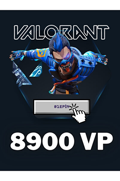 1epin Valorant 8900 VP Point