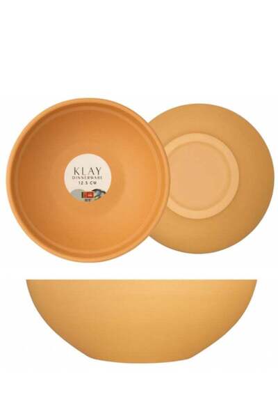 Generic KLAY Dinnerware Clay Bowl – 17cm Handmade Terracotta