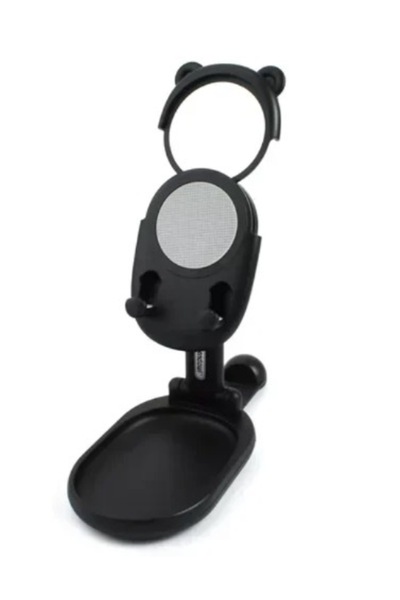 Mihai Suport de masa pliabil Andowl Q Z72 cu oglinda si suport pentru obiecte mici pentru smartphone