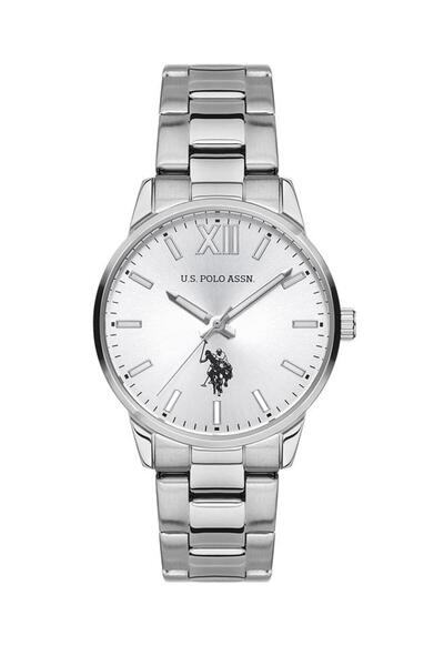 U.S. Polo Assn. Fundamental 36mm Ladies' Silver Dial Watch - USPA2057-02