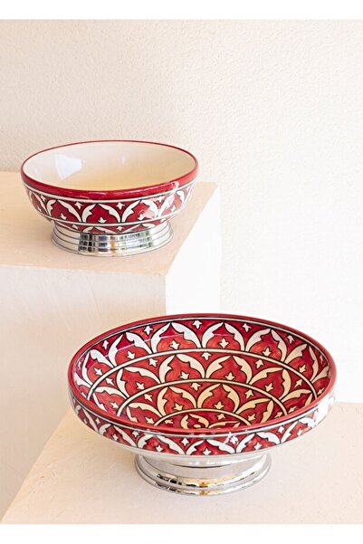 RİVO HOME DECOR Corallo Salata Bowl 10X10X5 cm