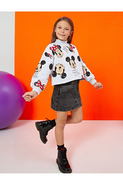 Koton Minnie Mouse nyomott pulóver Licensed