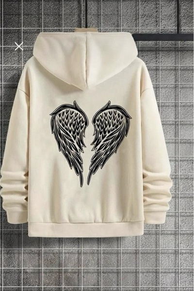 FAEL LİFE Rucsac unisex supradimensionat cu aripi de înger pentru femei/bărbați