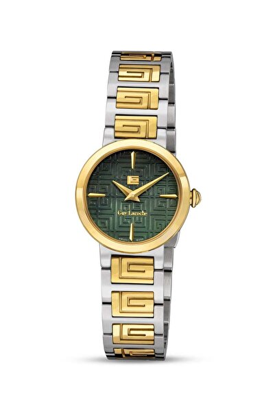 Guy Laroche Ariane Watch for Women with Silver and Gold Stainless Steel Brace...