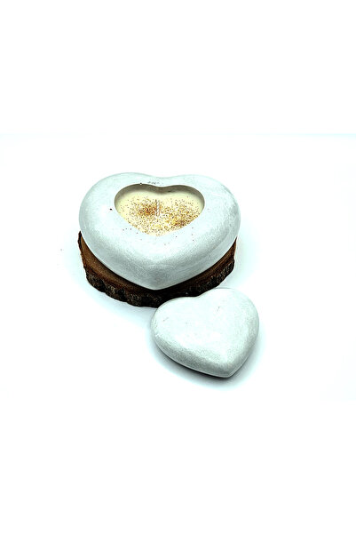 Fresh Candles Lumanare Parfumata – Cupcake ceramic inima mica cu capac