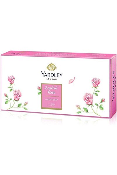 YARDLEY Rose Soap 3 Bar Box 100g