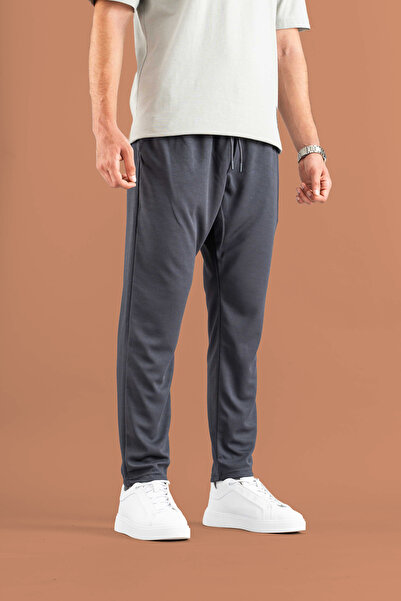 bombe Men's Elastic Waist Slim Fit Basic Cotton Jogger