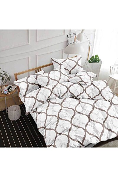 Patul Bed Linen, Satin Cotton, Sulphur, 2 Persons, Double Bed, 4 Pieces