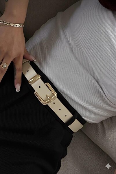 Desre Moda Cureaua pentru pantaloni cu catarama aurie Curea pentru rochie Curea pentru camasa Curea pentru haina Curea pentru femei