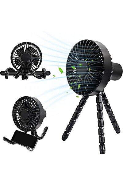 zola Desk fan, 2.5W, 3 speed settings, flexible legs, diameter 9.5 cm, USB