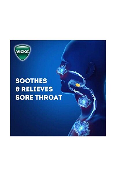 Vicks Vapo Drops Honey Lemon 36 Lozenges