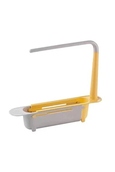 OEM Suport telescopic multifuncțional pentru burete de chiuvetă, alb/galben, ...