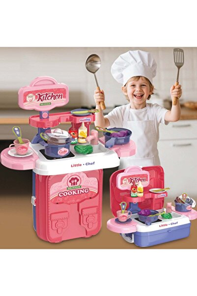 Ogi Mogi Toys Ogi Mogi Portable Kitchen Play Set with Carry Case & Utensils, ...