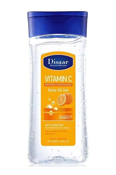 Disaar ديسار جل زيتي للجسم الترطيب العميق بخلاصة فيتامين سي - 200 مل