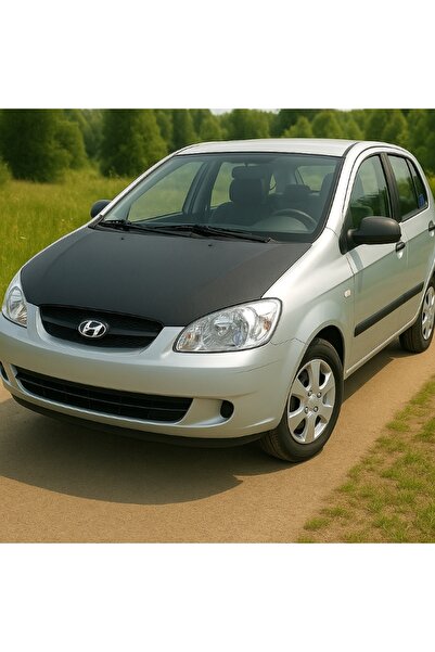 mutlu oto aksesuar Hyundai Getz 2002–2011 Tam Kaput Maskesi – Suni Deri Korum...