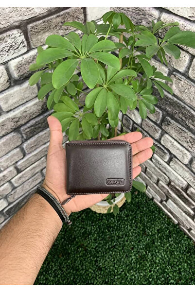 GUARD Kahverengi Fermuarlı Kartlık